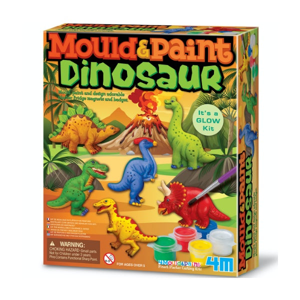 Moldea y Pinta - Dinosaurios