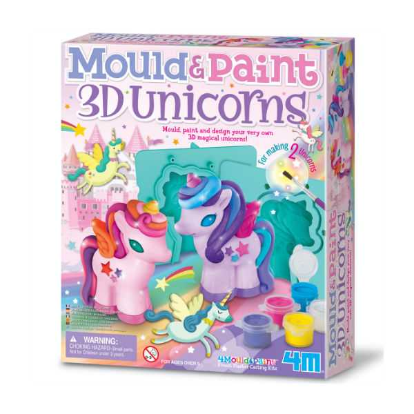 Moldea y pinta Unicornios en 3D