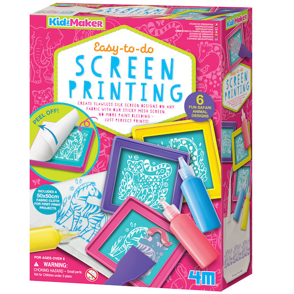 Set para hacer estampado en Serigrafia