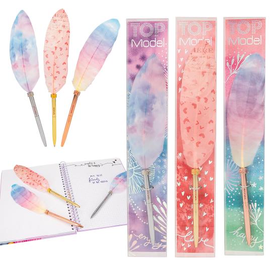 TOPMODEL - bolígrafo con pluma brillante