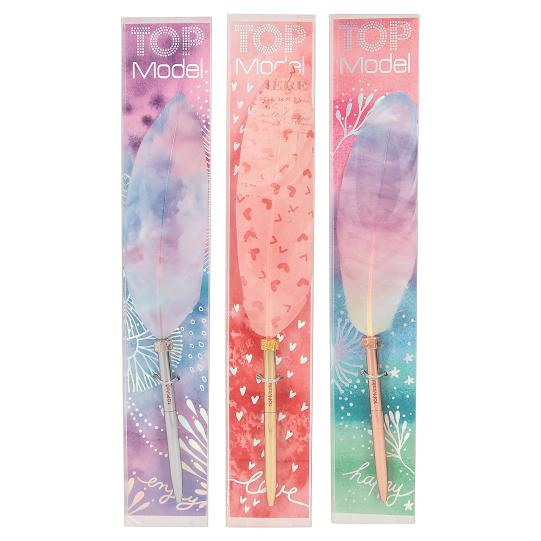 TOPMODEL - bolígrafo con pluma brillante