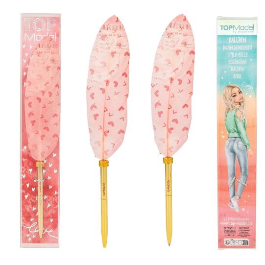 TOPMODEL - bolígrafo con pluma brillante