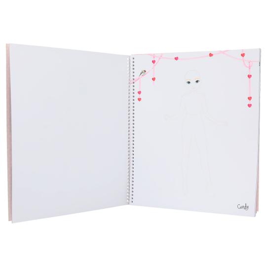 Libro para colorear especial de bodas de TOPModel