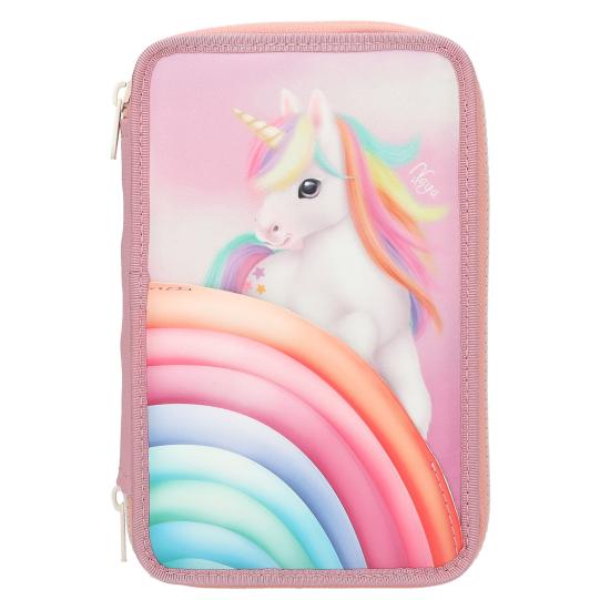 Estuche Triple Ylvi con lápices - color nube