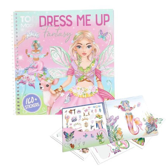 Cuaderno con calcomanías TOPModel Dress me up - Fantasy