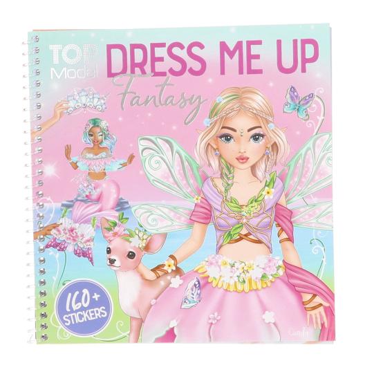 Cuaderno con calcomanías TOPModel Dress me up - Fantasy
