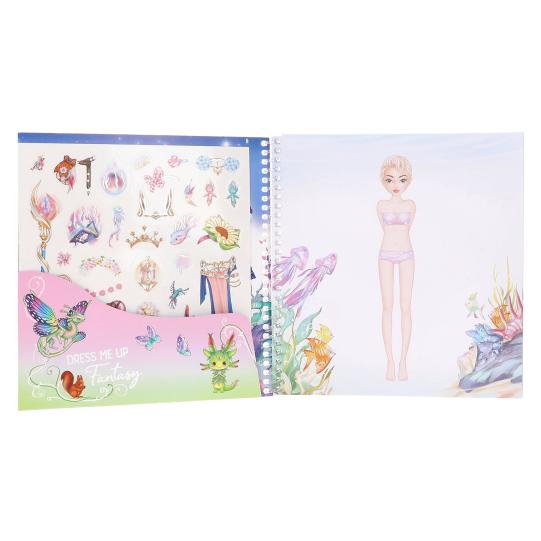 Cuaderno con calcomanías TOPModel Dress me up - Fantasy