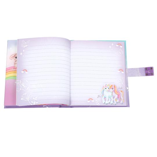 Ylvi diario con código secreto, música y luz LED