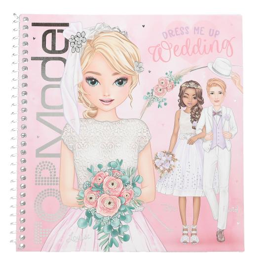 Cuaderno con Stickers TOPModel Dress me up - WEDDING