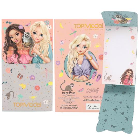 Bloc de notas Top Model con cierre magnético