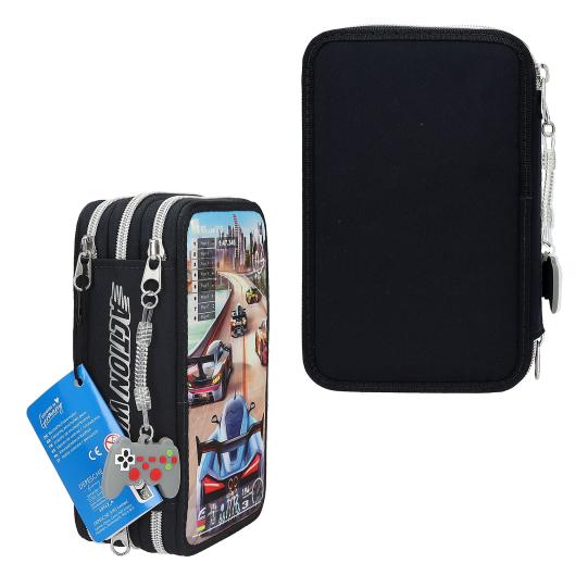 Estuche triple Action World