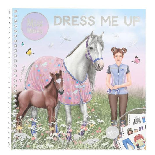 Miss Melody Libro de stickers Dress Me Up