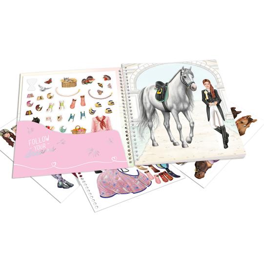 Miss Melody Libro de stickers Dress Me Up