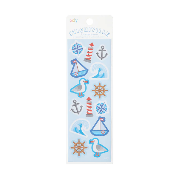 Set de stickers Stickiville Náuticas