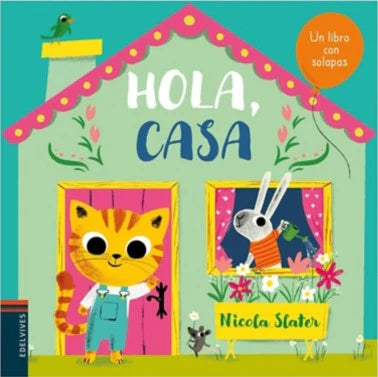 Libro con Solapas - Hola, casa