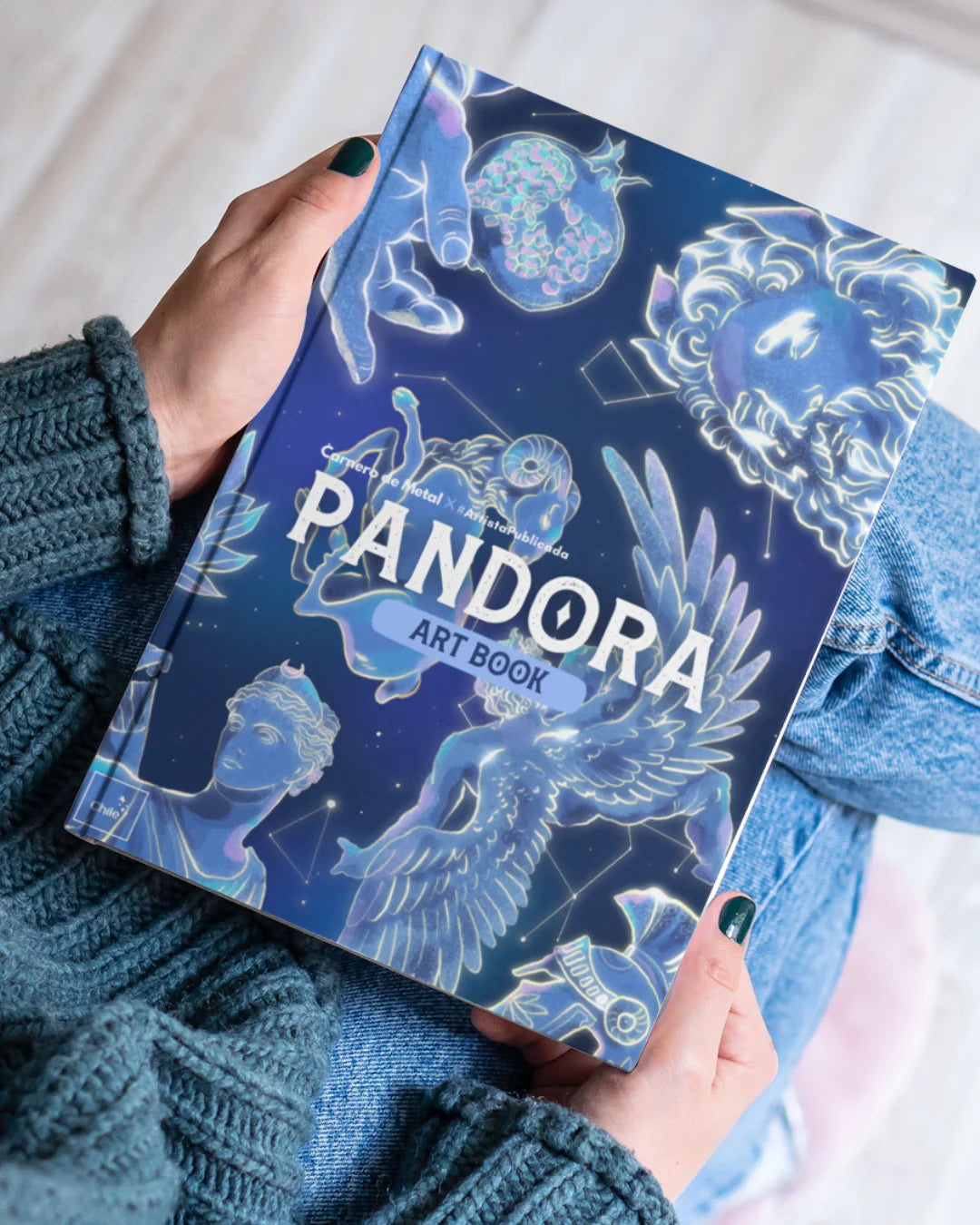 Libro para colorear Pandora