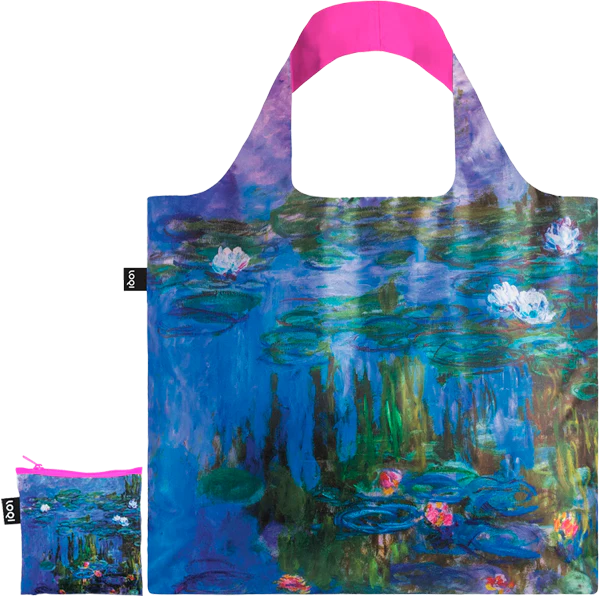 Bolsas Colección Museo - Monet. Water Lillies Neon Pink