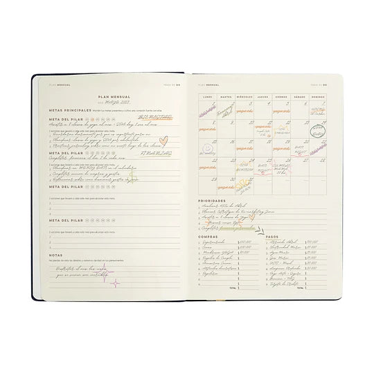 ASA Productivity Planner Clarity Rosado