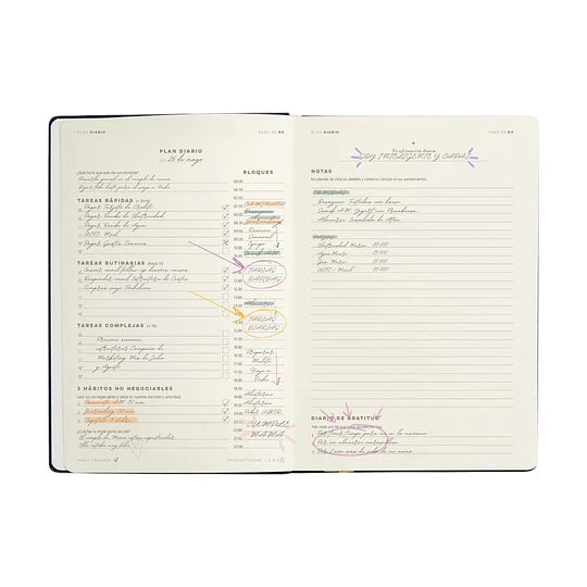 ASA Productivity Planner Clarity Rosado