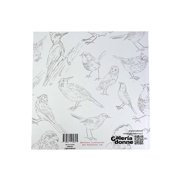 Libro para colorear Aves de Chile