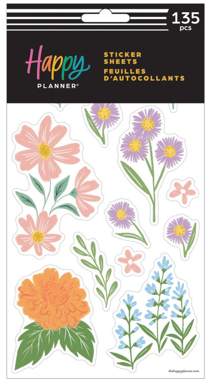 Set Stickers Blooming Bouquet