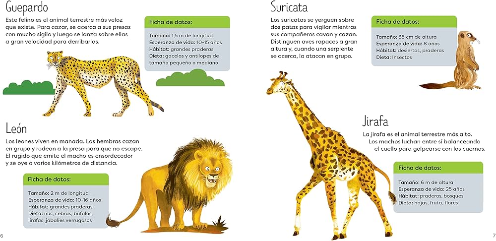 Libro y puzzle - ANIMALES SALVAJES (49 piezas) SAM SMITH