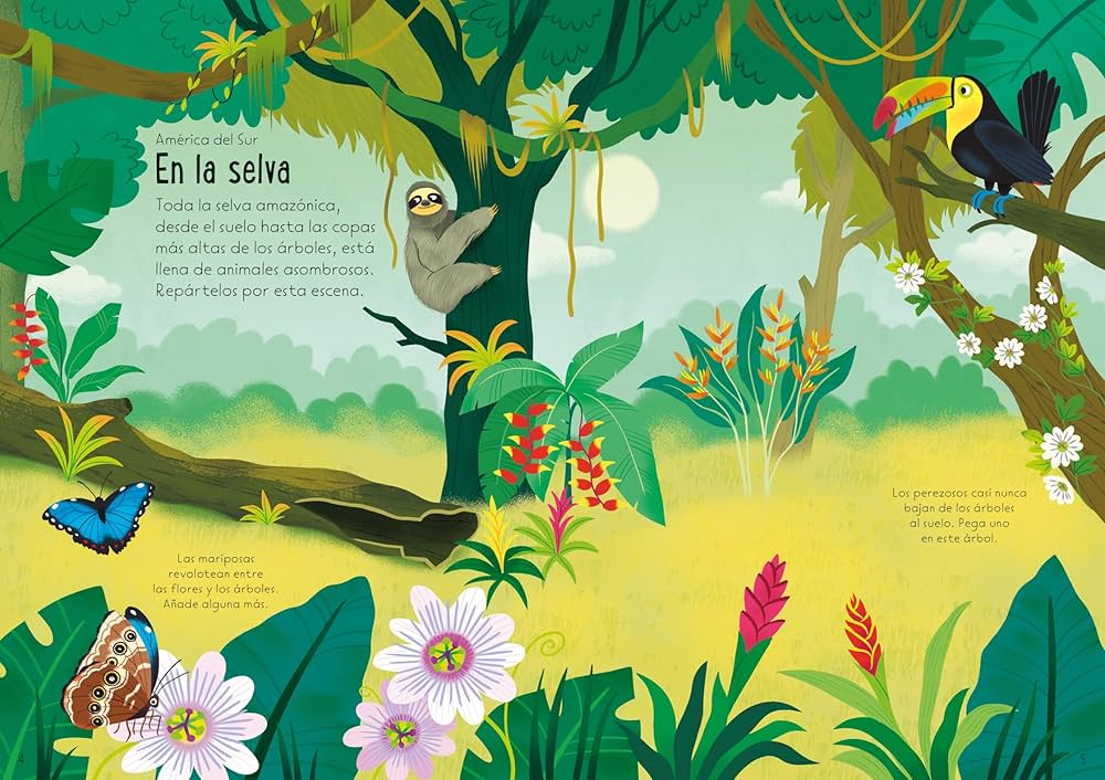 Mi pequeño libro de Pegatinas: Paisajes del Mundo