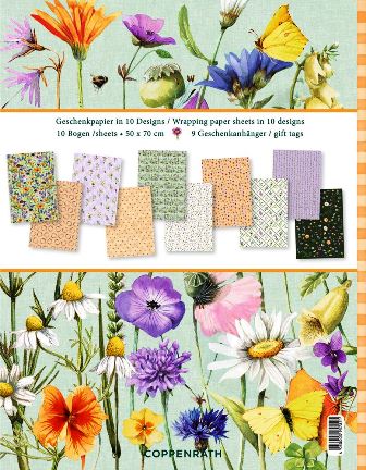 Libro con Set de papeles de regalos