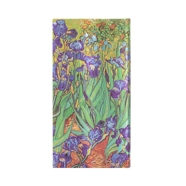 Libreta Slim colección Manuscritos - Lirios de Van Gogh