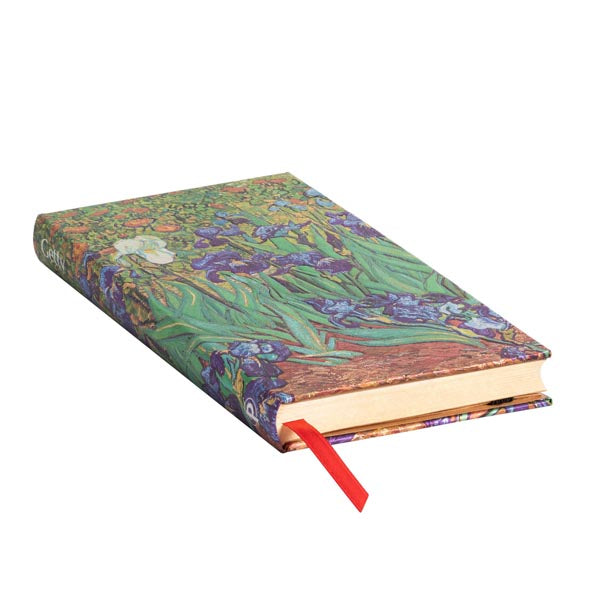 Libreta Slim colección Manuscritos - Lirios de Van Gogh