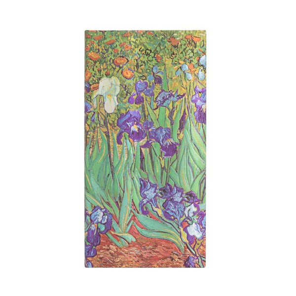 Libreta Slim colección Manuscritos - Lirios de Van Gogh