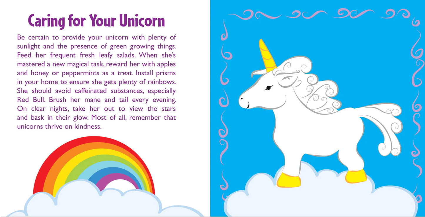 Peluche y libro - Bebe Unicornio