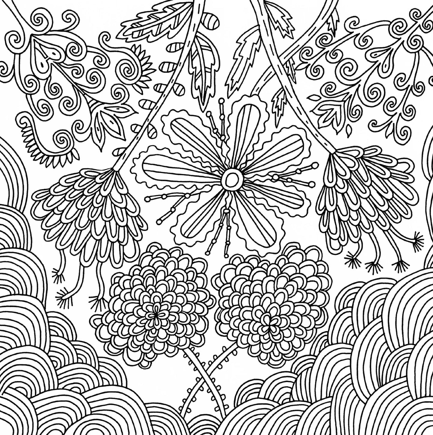 Libro para colorear - Serenity