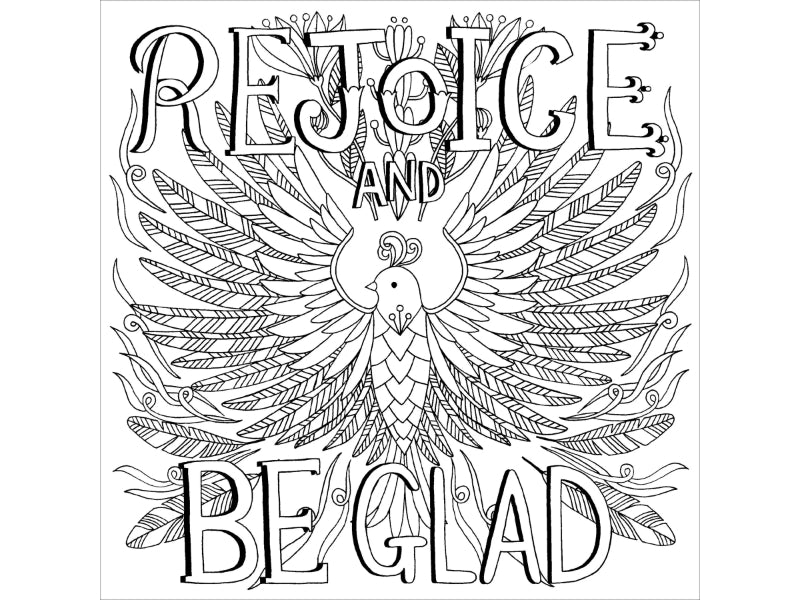 Libro para colorear - Blessed