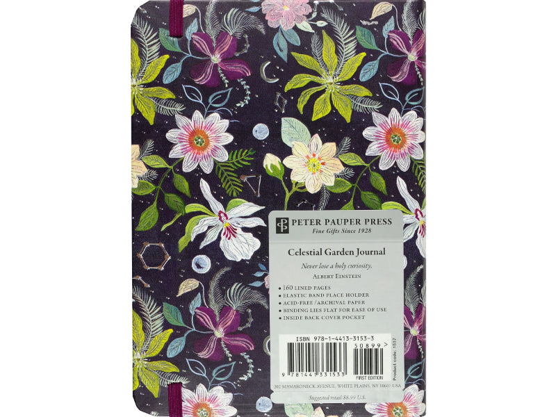 Libreta con líneas Jardín Celestial