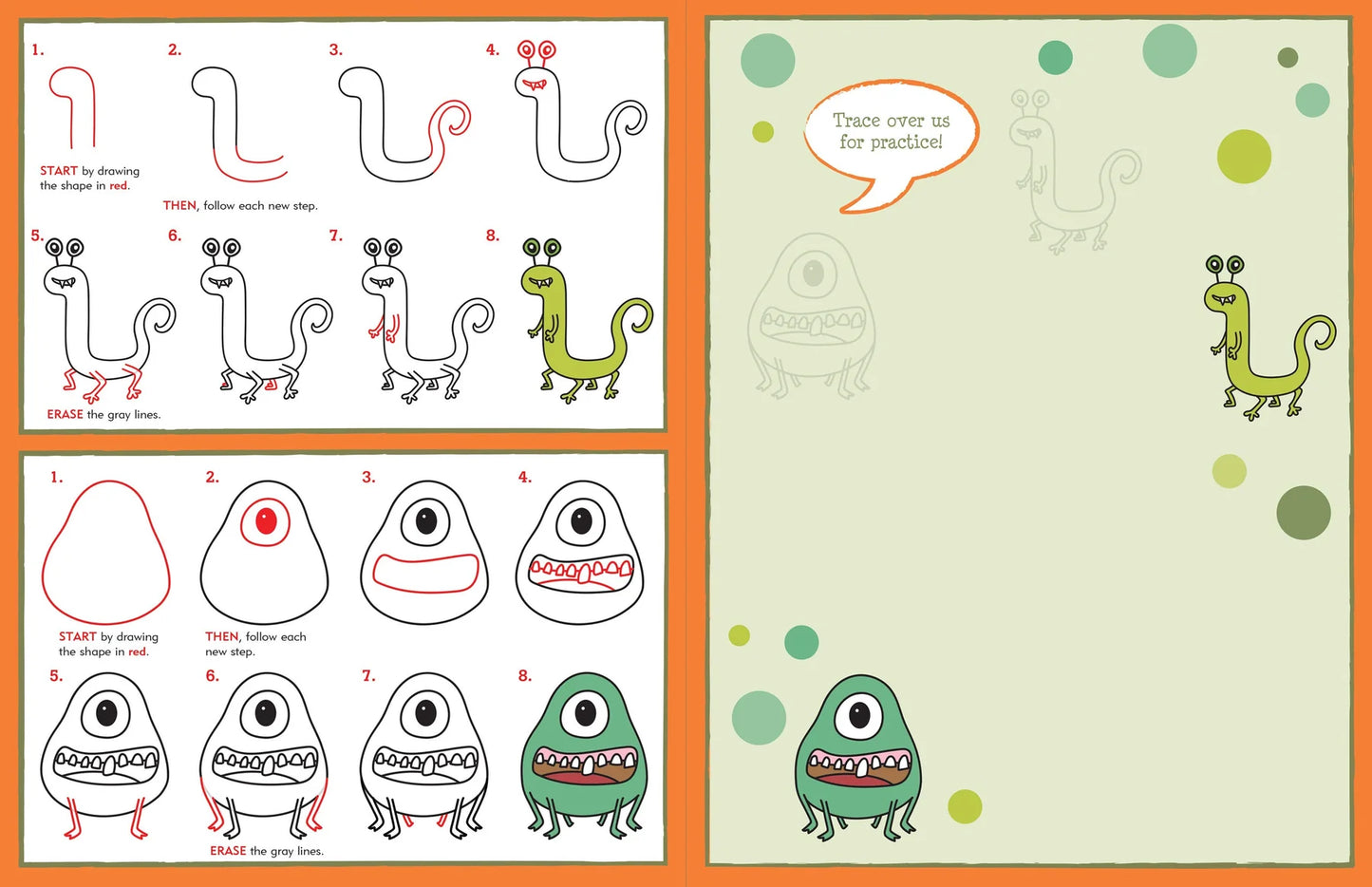 Libro Aprende a Dibujar Monstruos