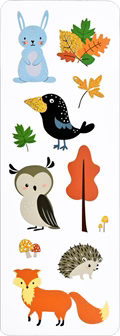 Set de Stickers - Forest Friends
