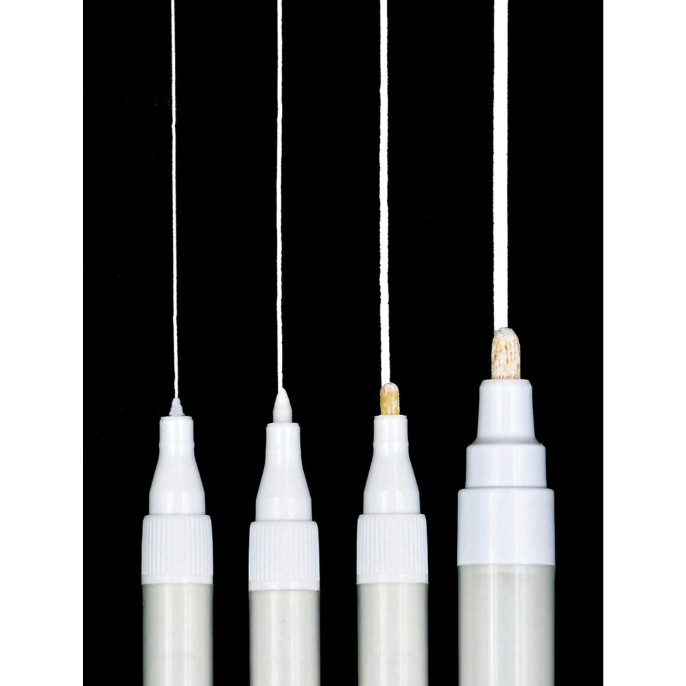 Set 4 Marcadores Acrílicos Blanco