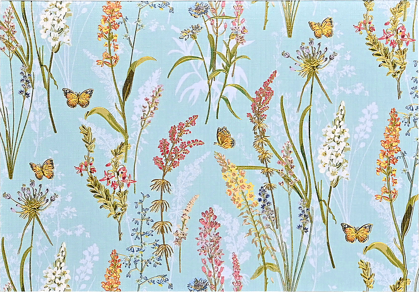 Set de tarjetas y sobres Flores y Mariposas