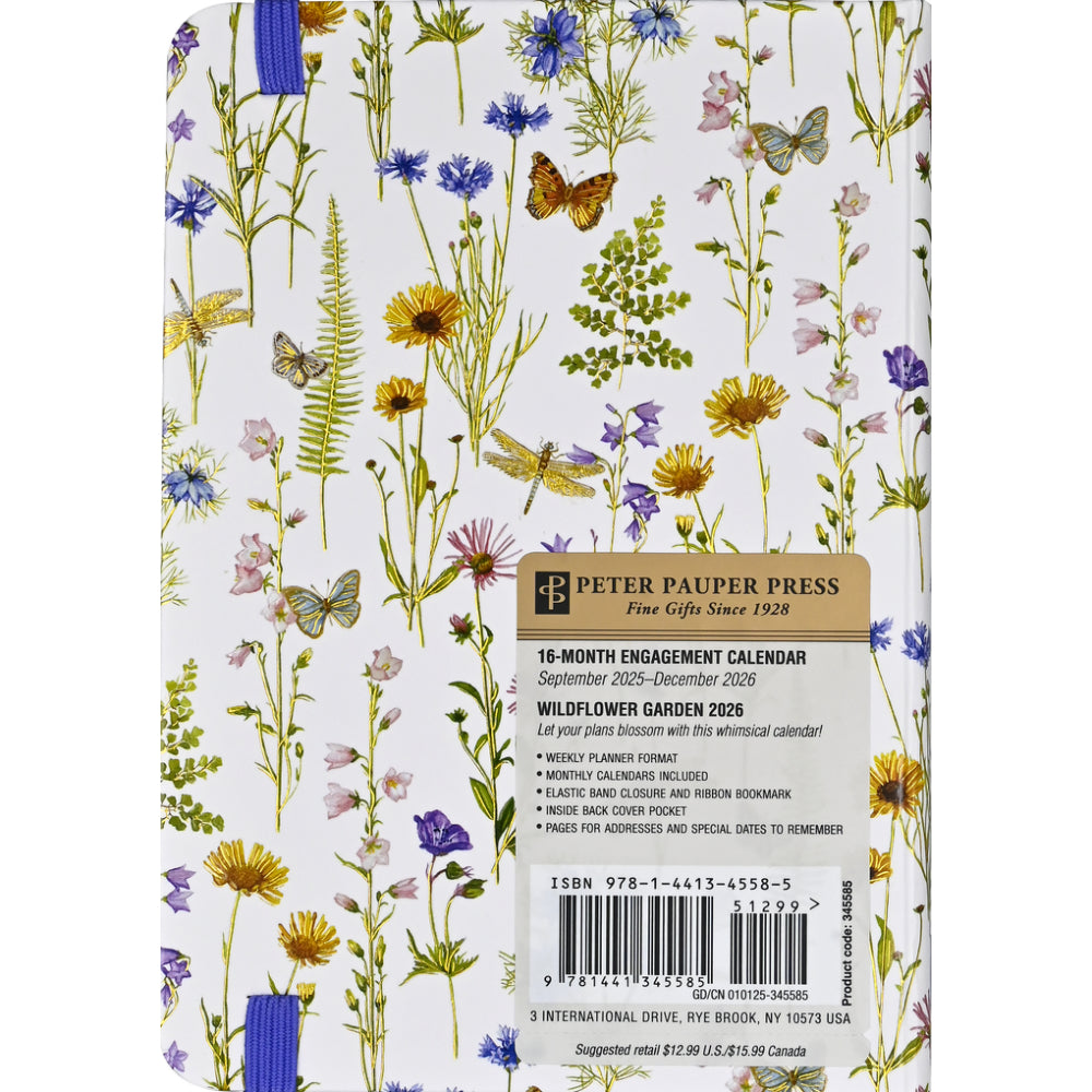 Agenda 2026 Wildflower Garden 16 Meses