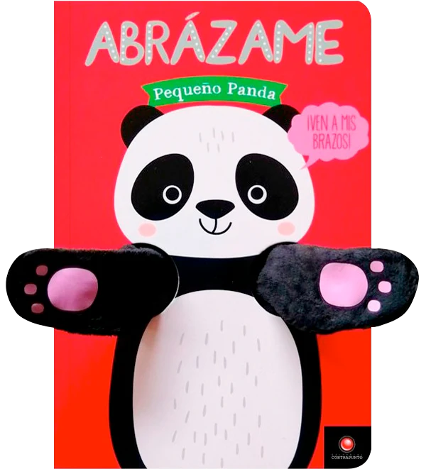 Abrázame Panda - Títere de dedos