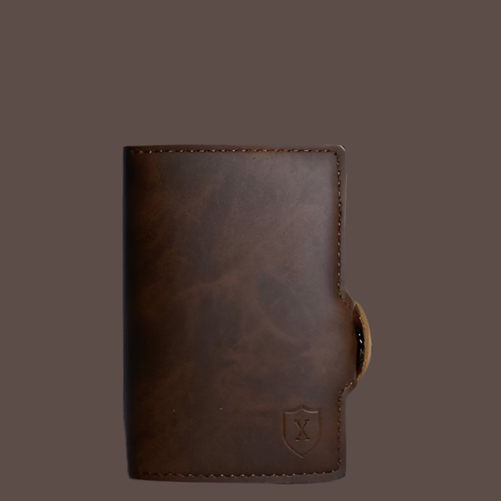 Billetera De Luxe Dark Brown Xclusive