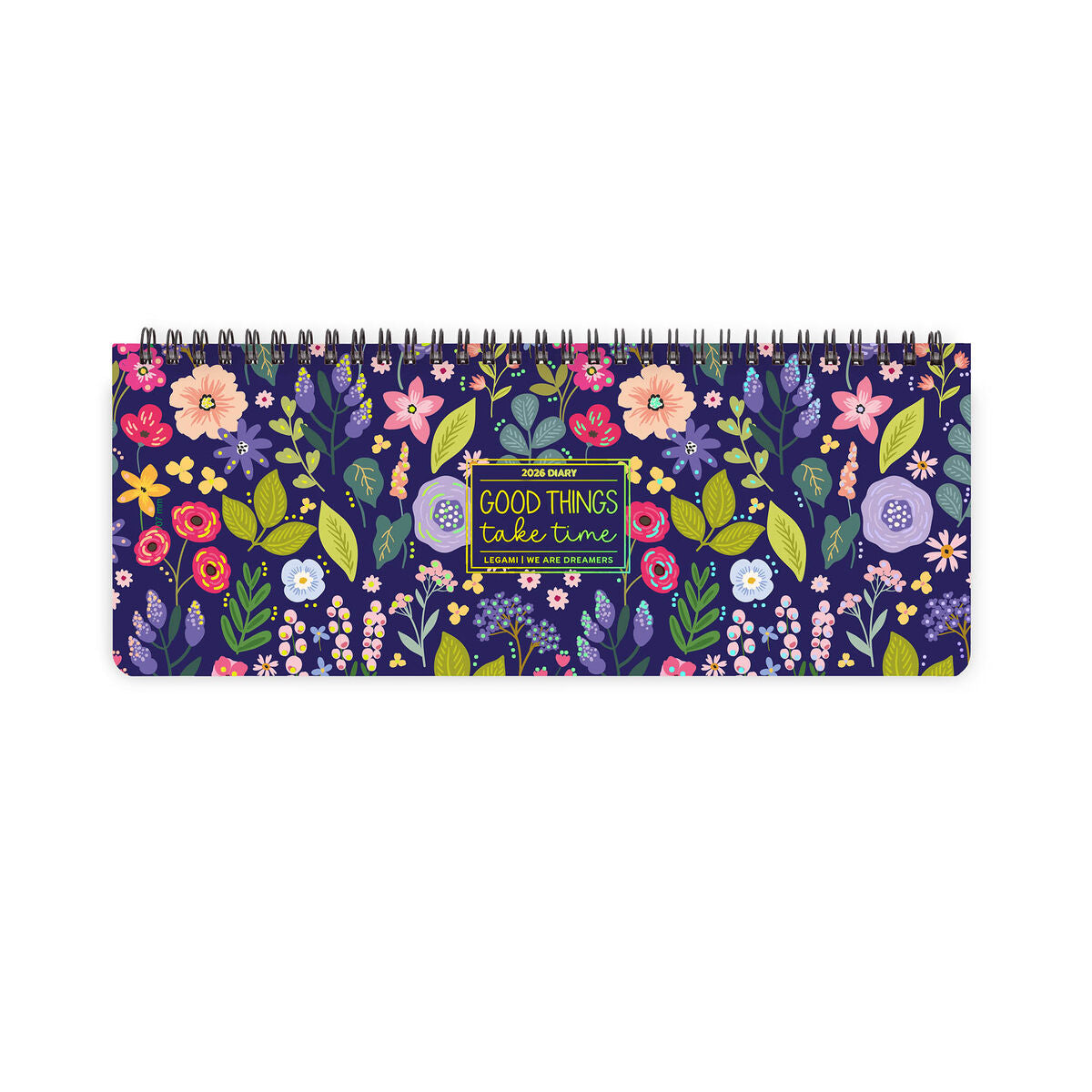 Planificador de Escritorio 2026 Flores