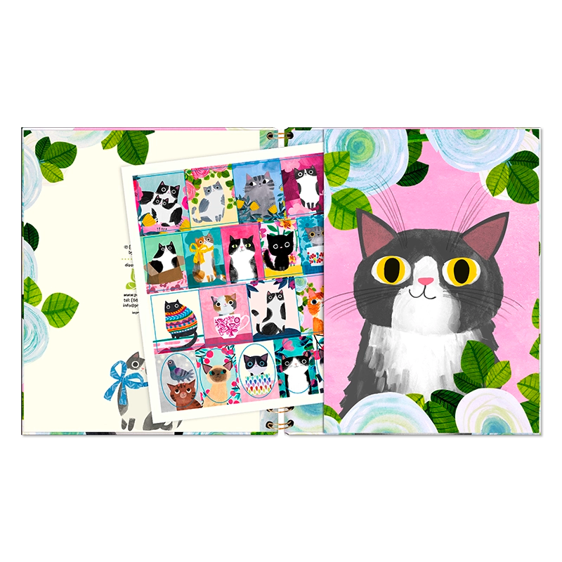 Agenda de Planet Cat Diaria 2026 – Espiral