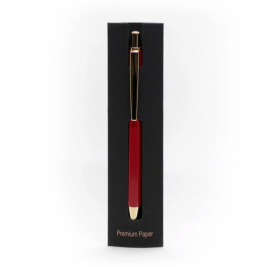 Bolígrafo Hexagonal Rojo