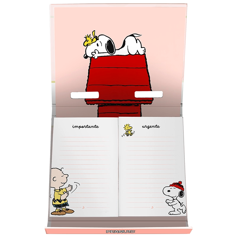 Taco de Notas con Ventana Snoopy