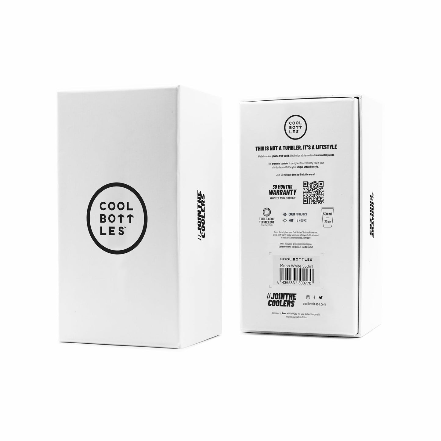 Vaso térmico Mono Black 550 ml