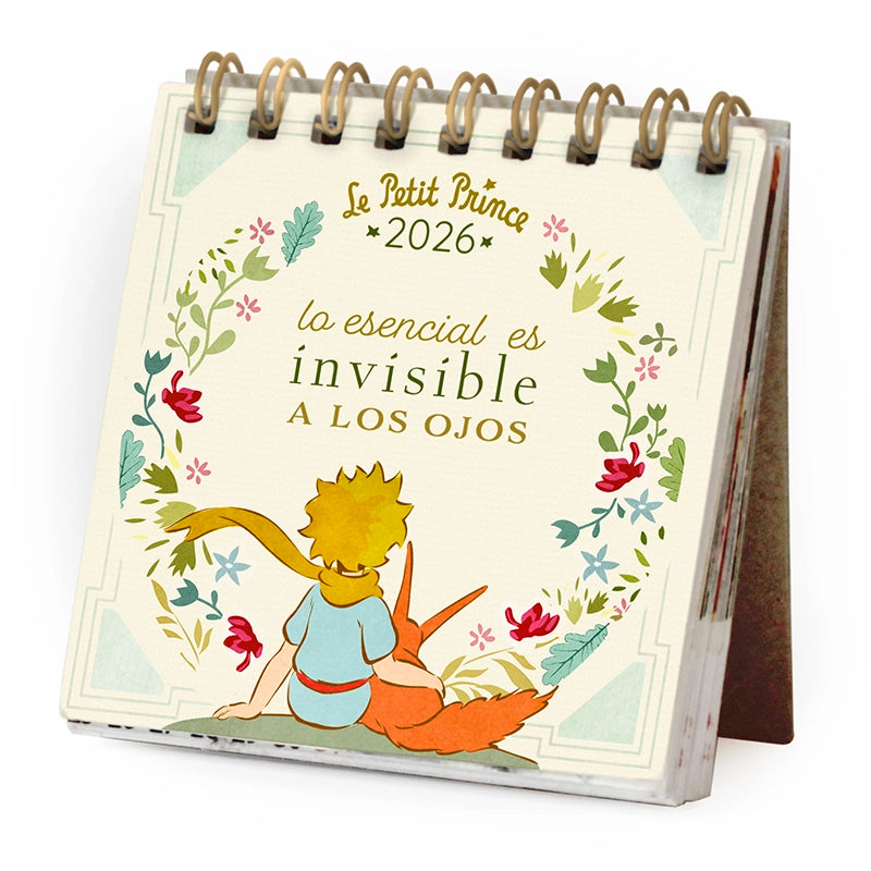 Mini Calendario de Escritorio 2026 – El Principito