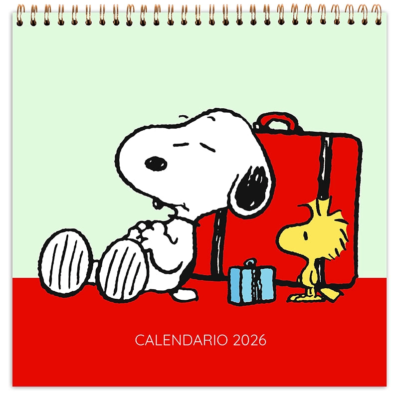 Calendario de Pared 2026 – Snoopy