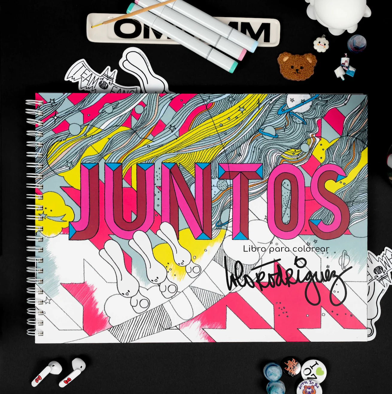 Libro para colorear Juntos
